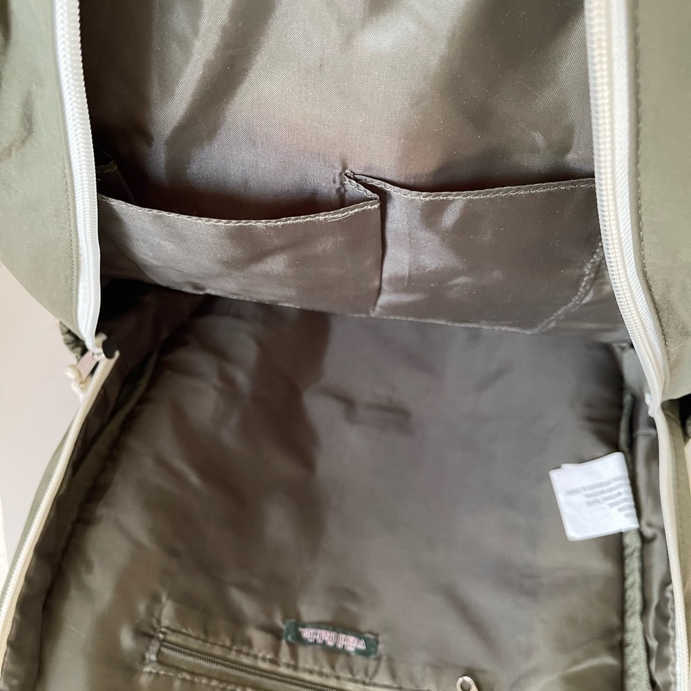 Stylish Olive Green Backpack - image 4